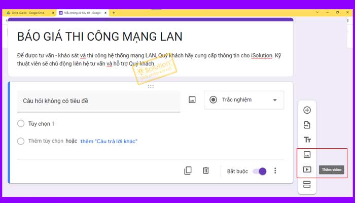 [ CHI TIẾT ] Cách tạo khảo sát trên Google Form