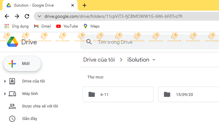 Cách chia sẻ file trên Google Drive