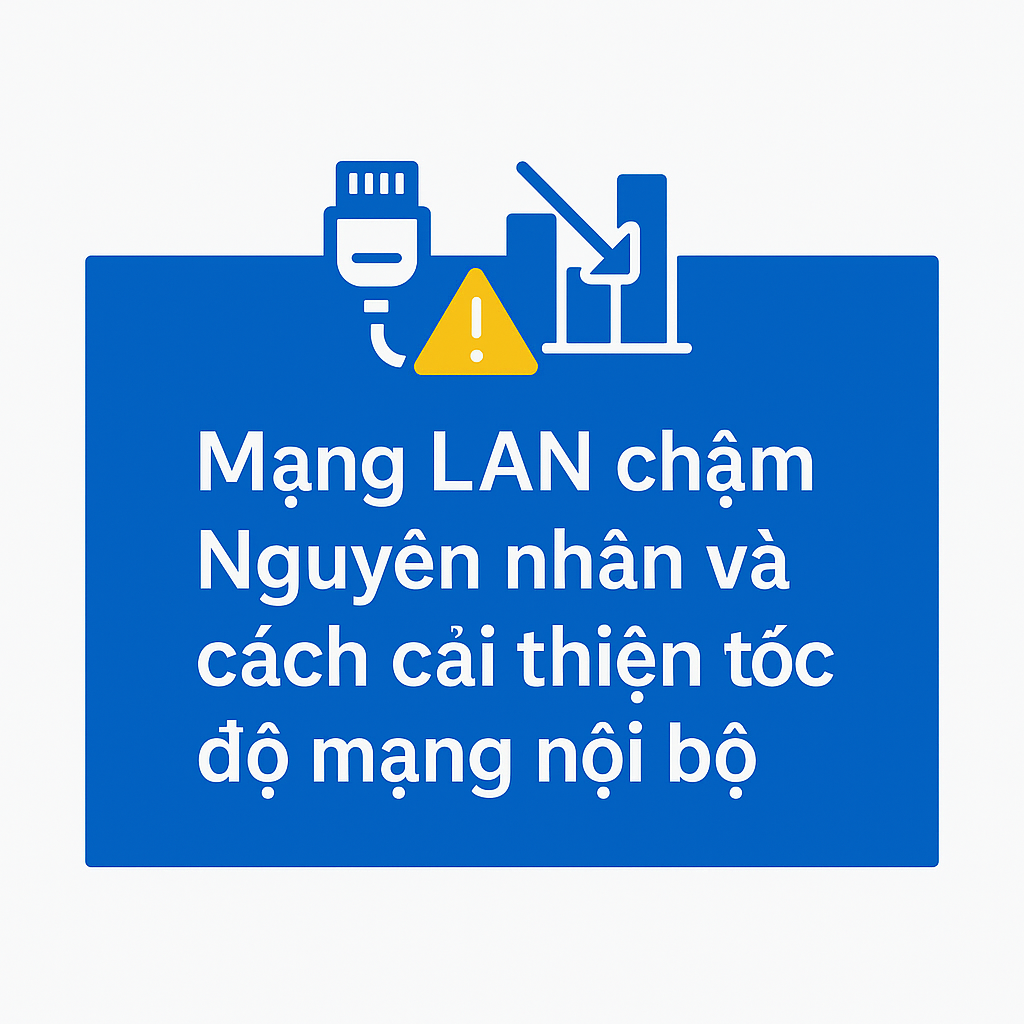 Mạng LAN chậm – Nguyên nhân và cách cải thiện tốc độ mạng nội bộ