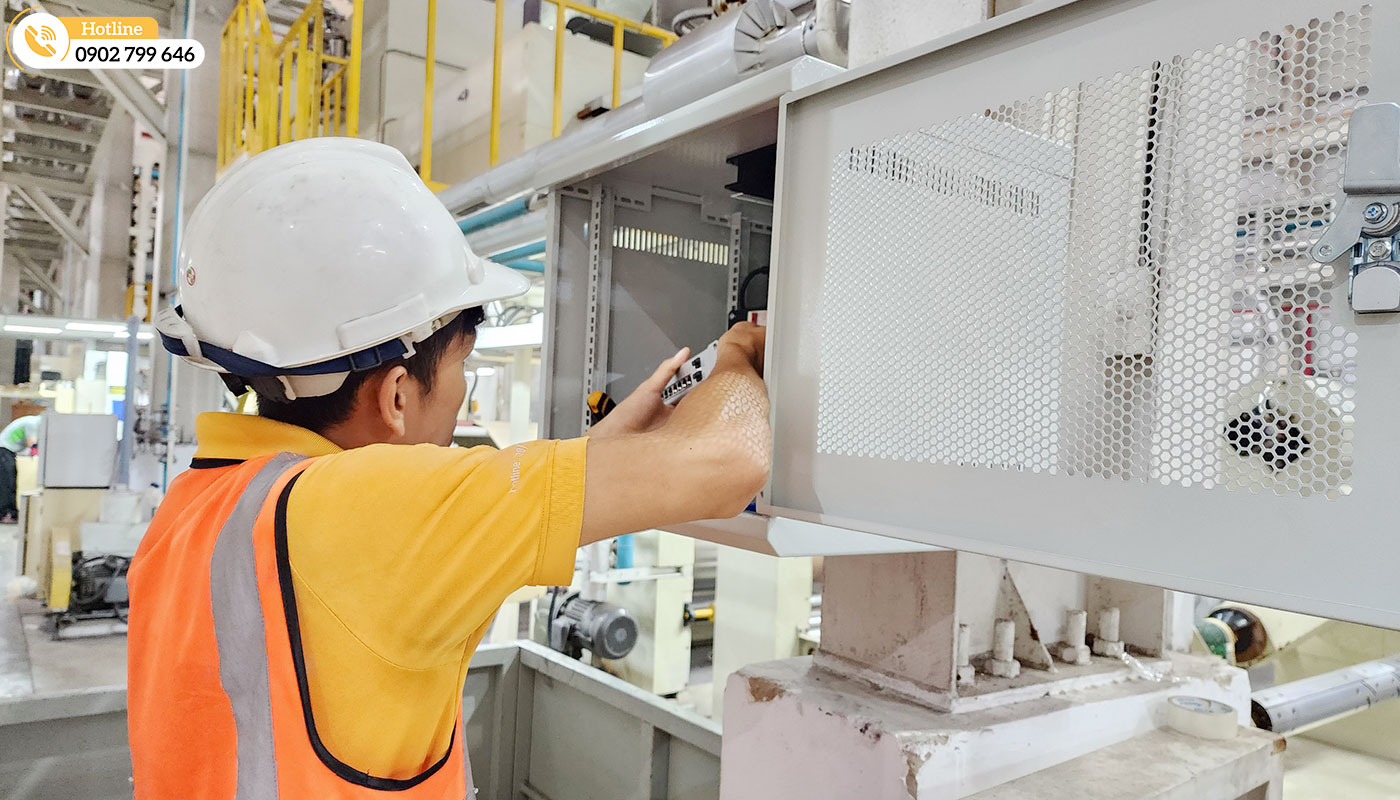 Thi công mạng điện cho doanh nghiệp nhựa tại Đồng Nai