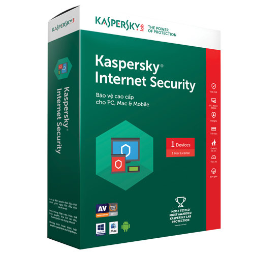 KASPERSKY INTERNET SECURITY 2017 (1 PC)