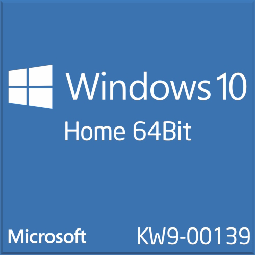 WINDOWS 10 HOME 64BIT 1PK DSP OEI DVD (KW9-00139)