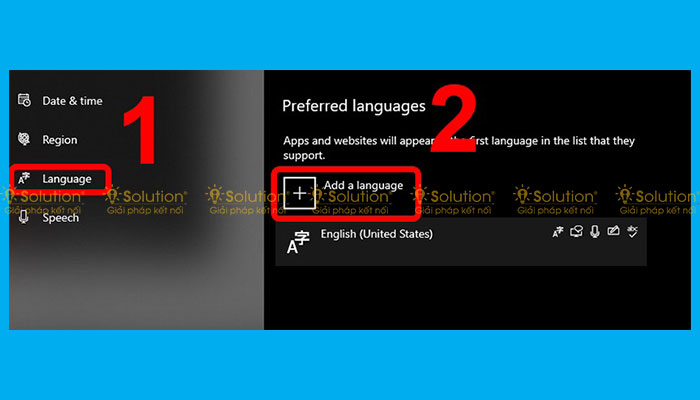 Cài tiếng Việt cho Win 10 Home Single Language