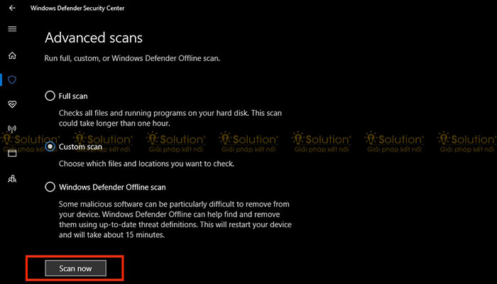 Cách sử dụng Windows Security trong Win 10